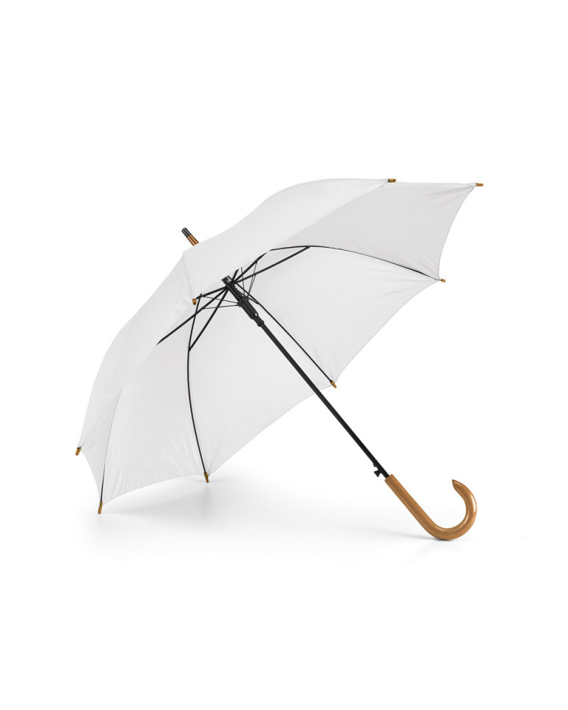 Guarda-Chuva Com Cabo Madeira