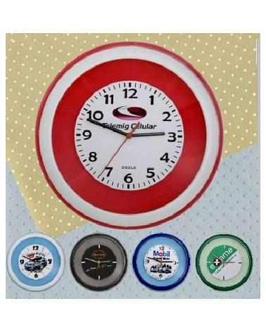 Relógio De Parede Plástico