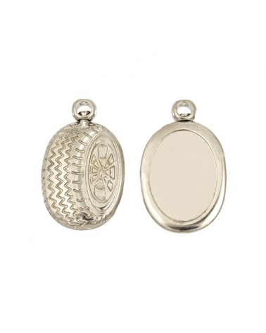 Chaveiro Metálico Pneu