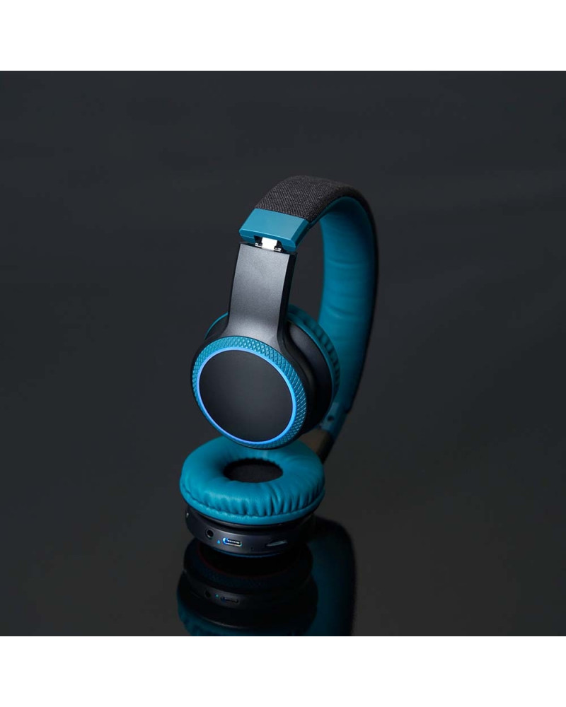 Fones de ouvido intra-auriculares sem fio Bluetooth com Smartwatch cor  preta