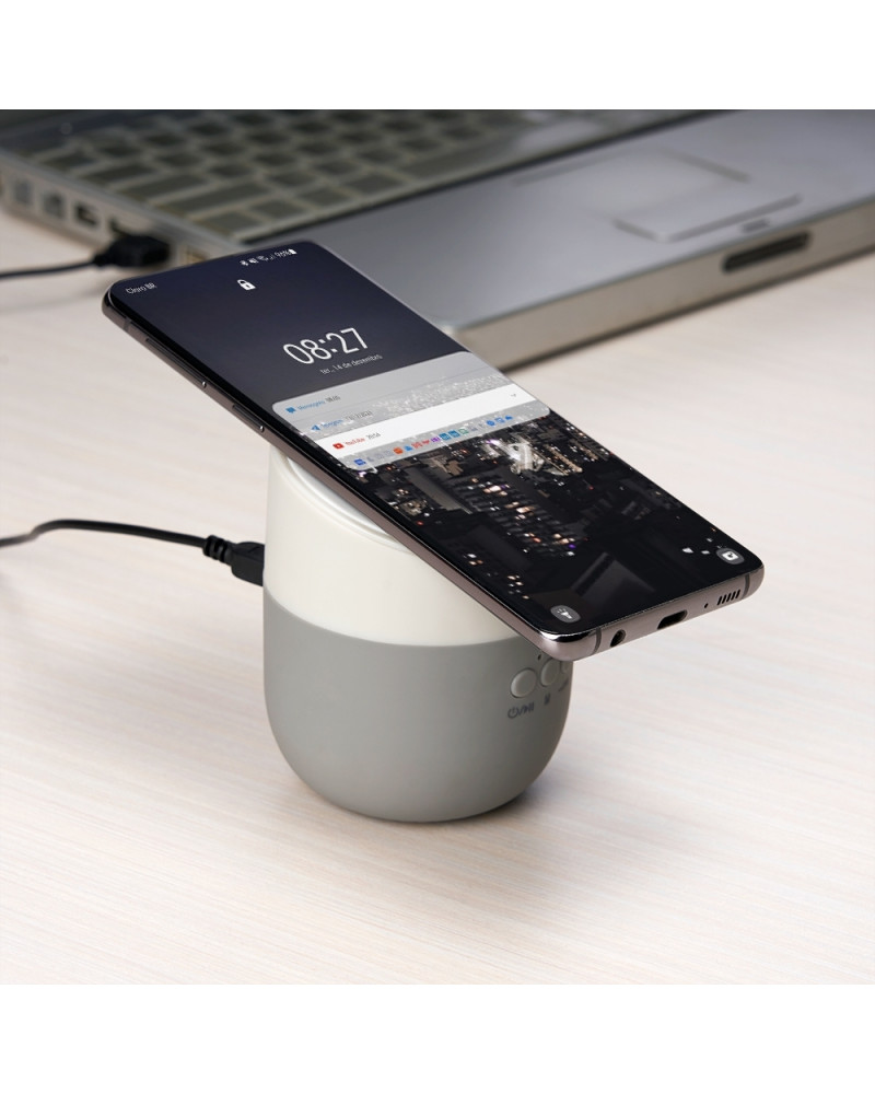 Caixa de Som com Carregador por Indução