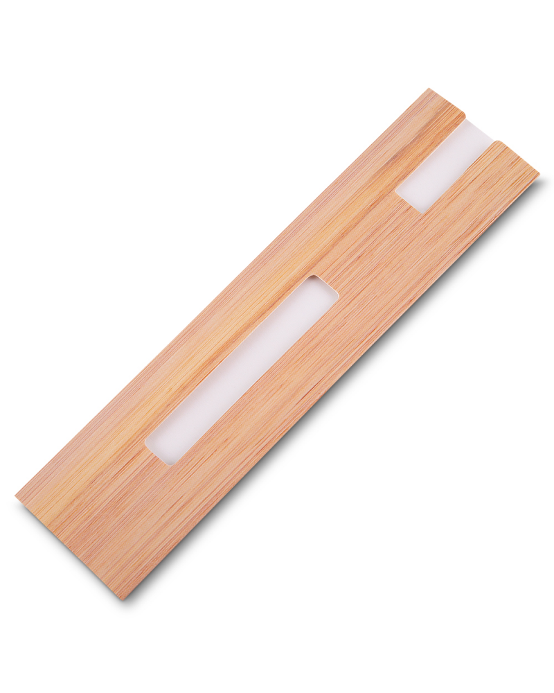 Caneta corpo de bambu
