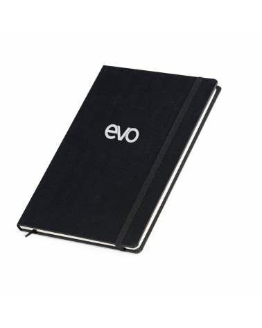 Caderneta tipo Moleskine