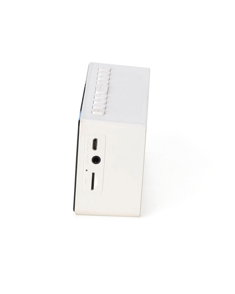 Caixa de Som Multimídia com Relógio