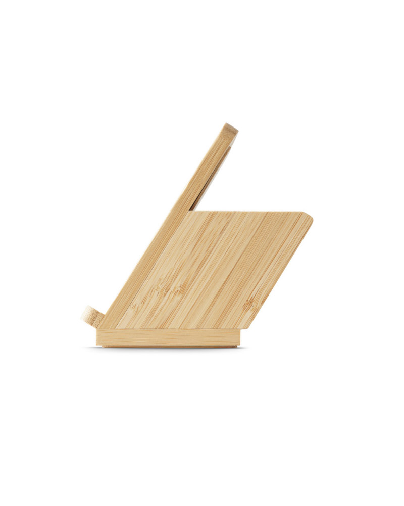 Carregador Wireless em Bambu