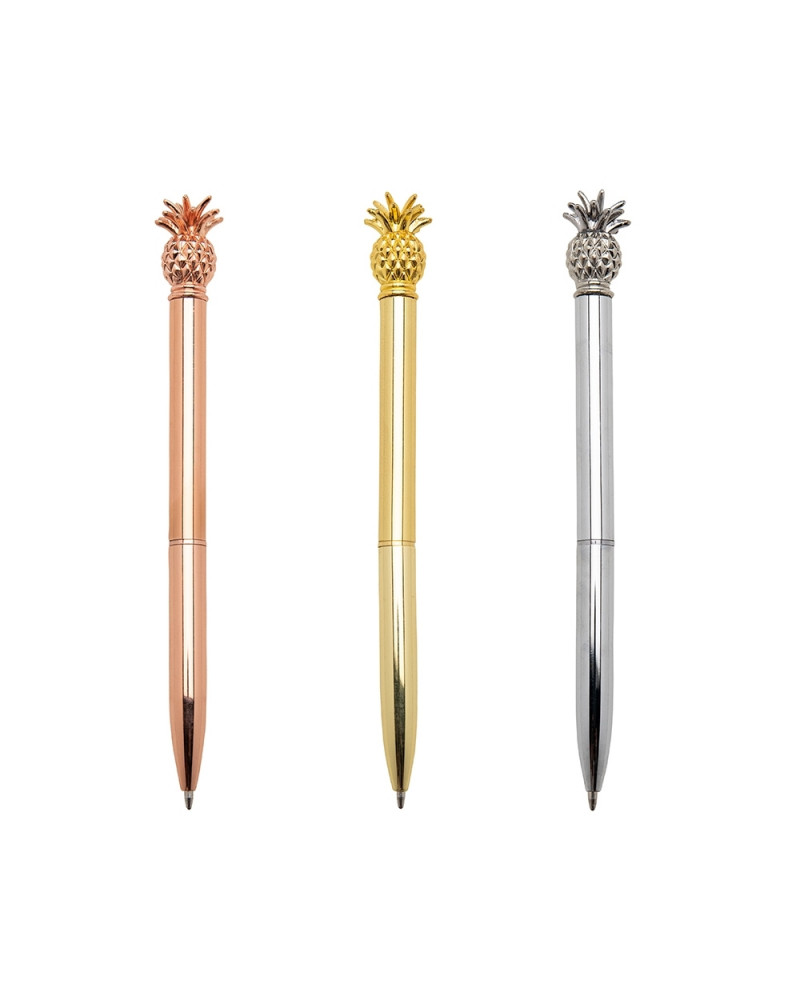 Caneta Metal Abacaxi