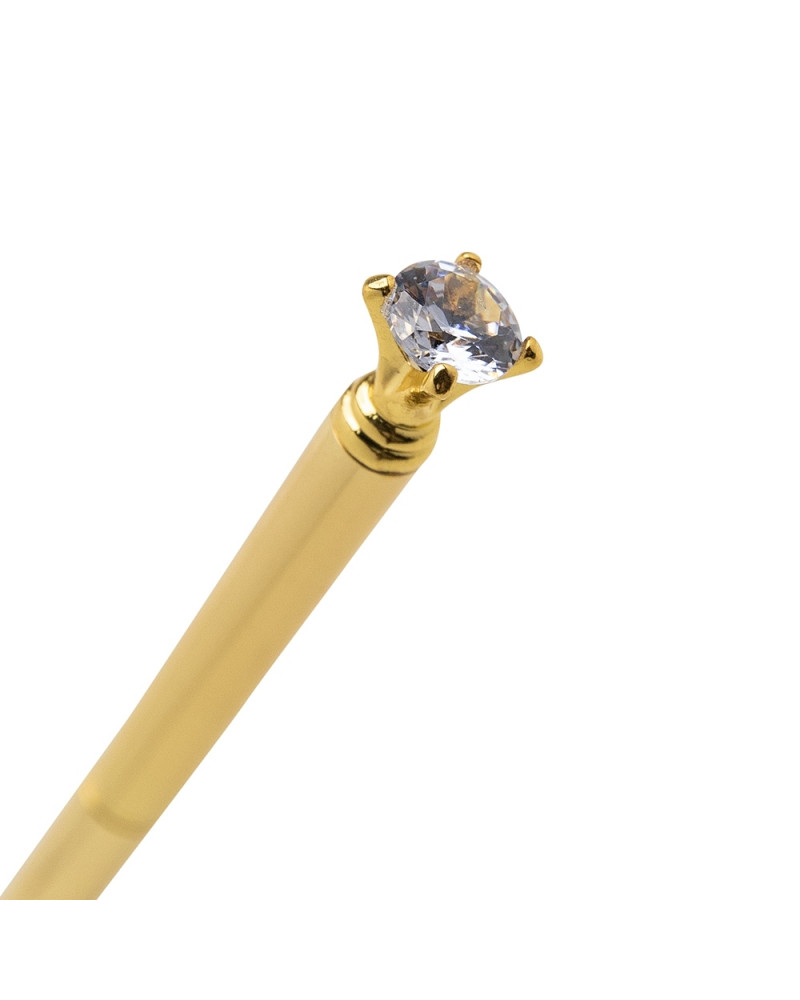 Caneta Metal Diamante