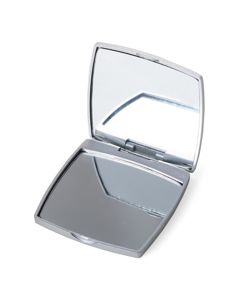 Espelho Plástico Duplo Sem Aumento