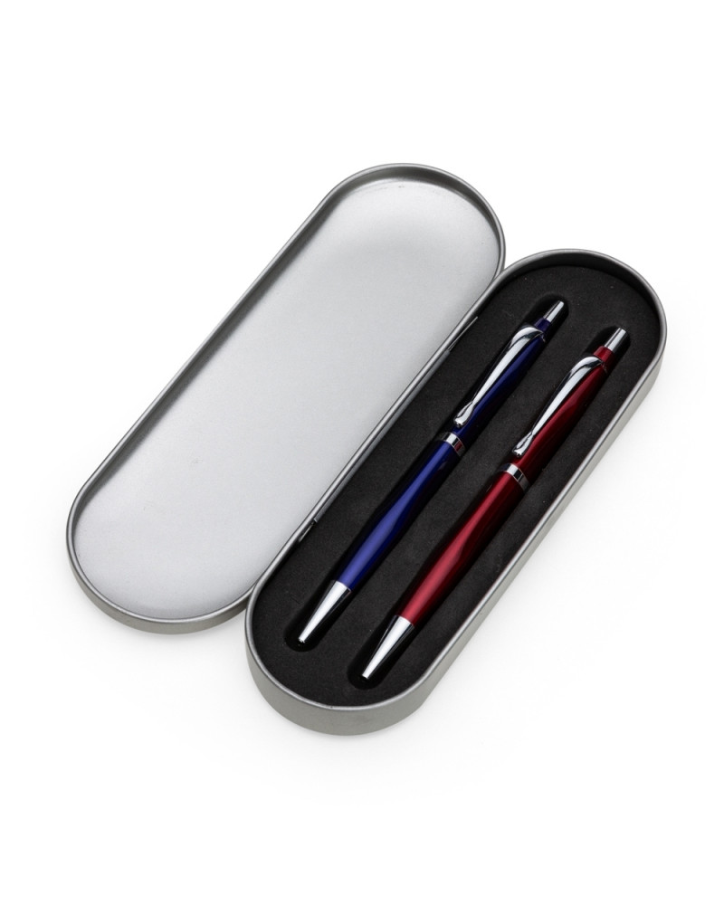 Estojo Metal para 2 Canetas