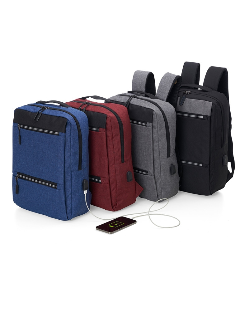 Mochila de Nylon USB 21L