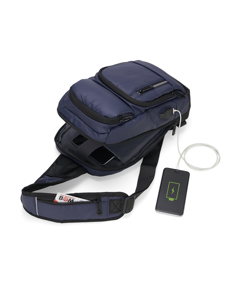 Mochila de Ombro USB