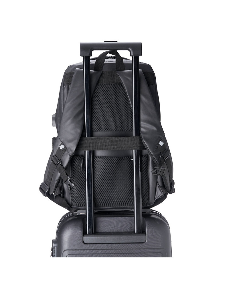 Mochila Couro Sintético USB 20 Litros