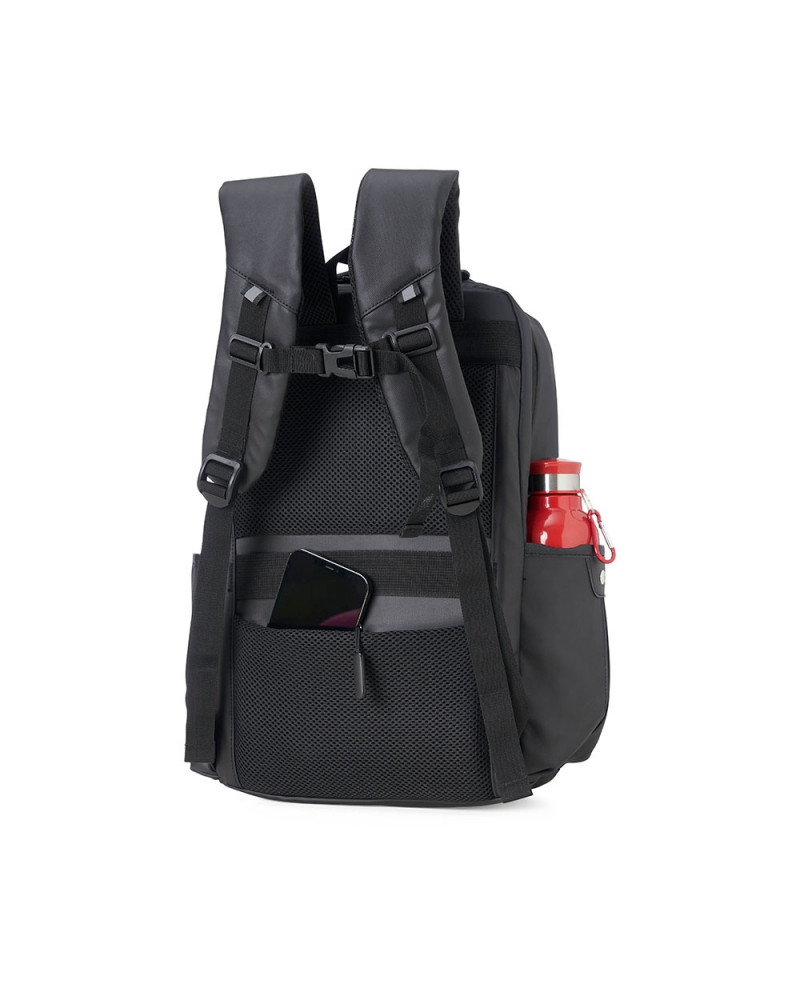 Mochila Couro Sintético USB 20 Litros