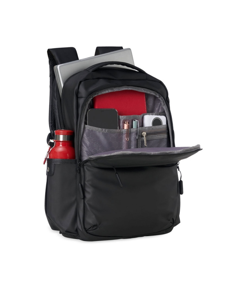 Mochila Couro Sintético USB 20 Litros