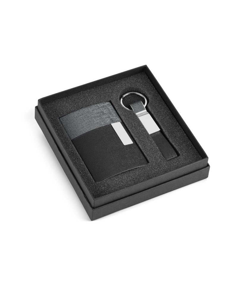 Kit de porta cartões e chaveiro