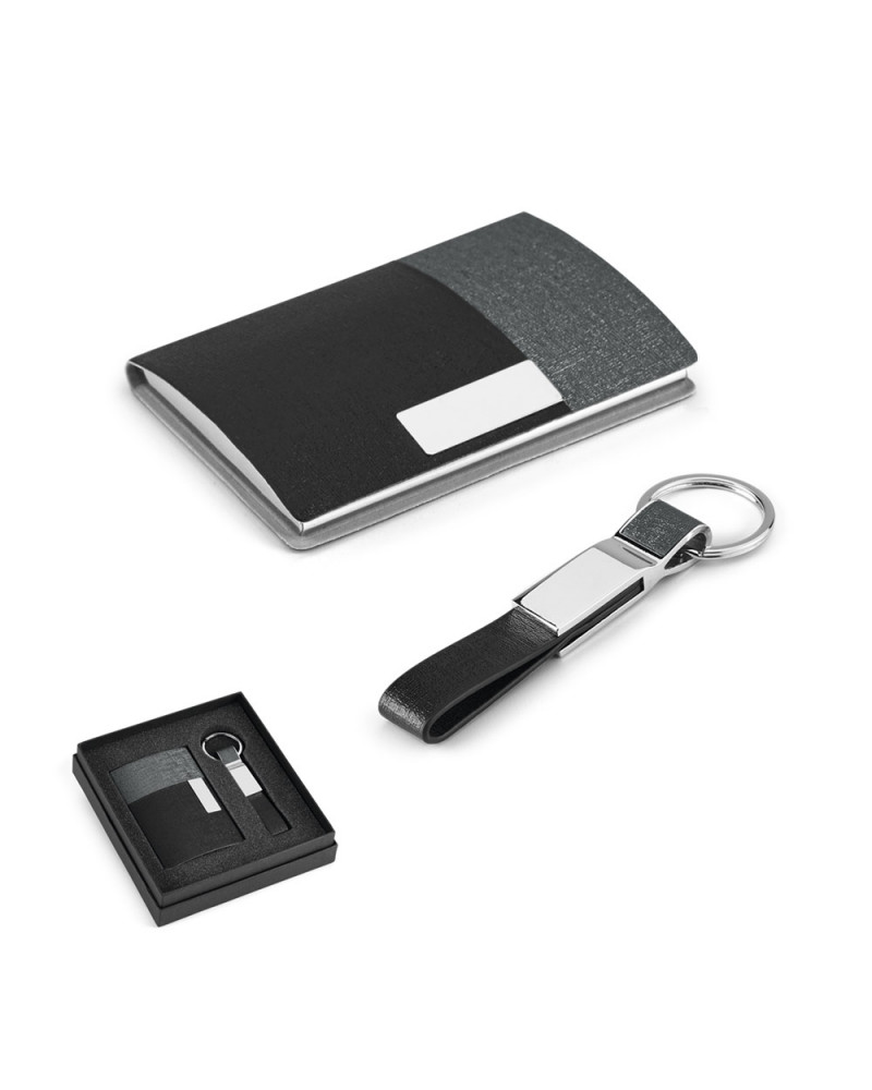 Kit de porta cartões e chaveiro