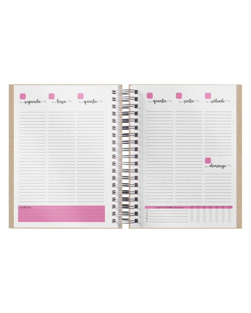 Planner Anual Pet Sublimático