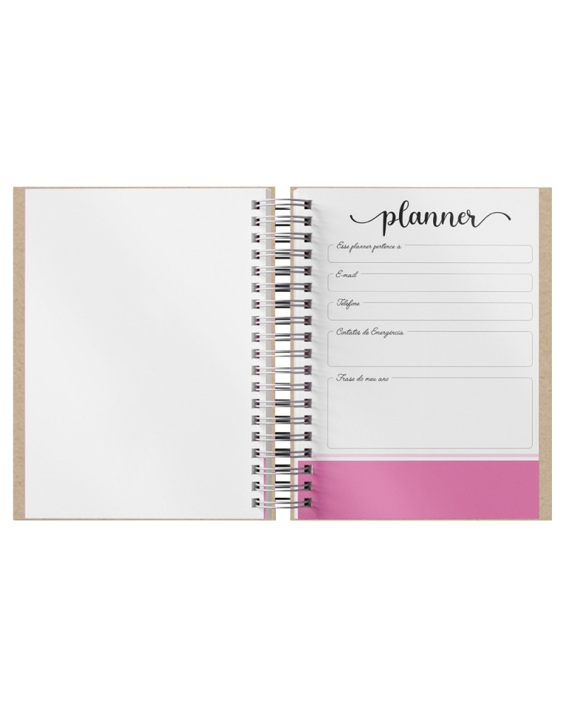 Planner Anual Pet Sublimático