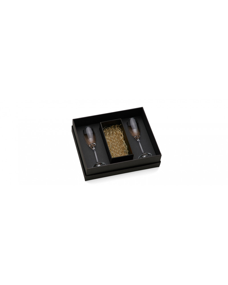 Jogo De Taças De Vidro P/ Champagne