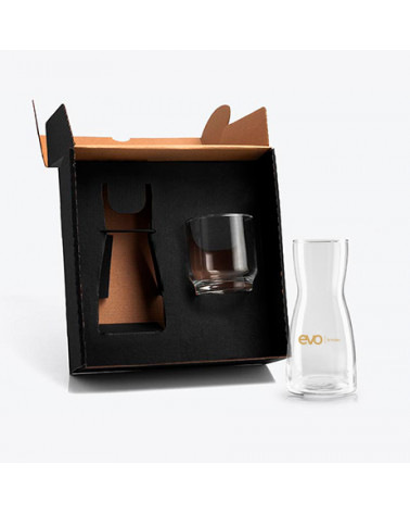 Moringa De Vidro Com Copo -...