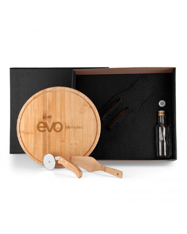 Kit Para Pizza Com Garrafa...