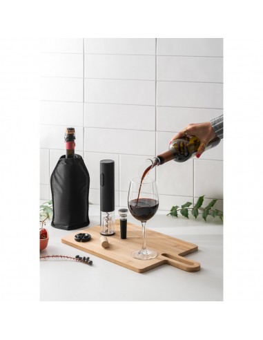 Conjunto de Saca Rolhas Elétrico