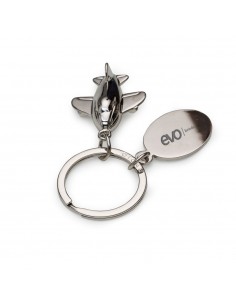 Chaveiro Metálico Avião c/...