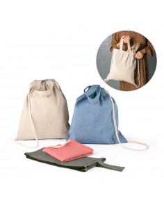 Sacola em algodão reciclado