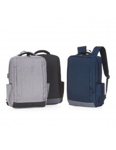 Mochila de Nylon USB