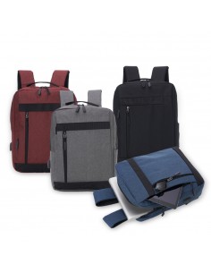 Mochila Nylon USB 21L