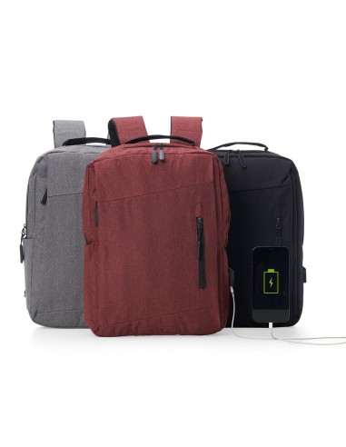 Mochila Nylon USB 21L