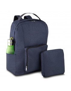 Mochila dobrável de poliéster