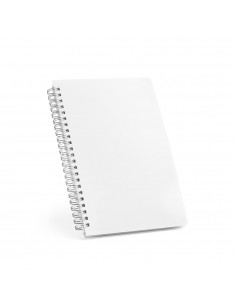 Caderno A5 em plástico