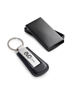 Chaveiro Metálico e Couro...