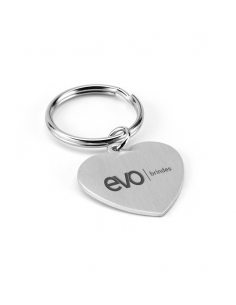 Chaveiro Alumínio Coração