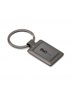 Chaveiro Metálico Quadrado...