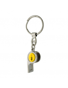 Chaveiro Apito Metálico