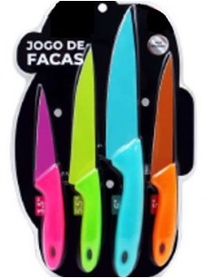 Kit de Facas 4 Peças