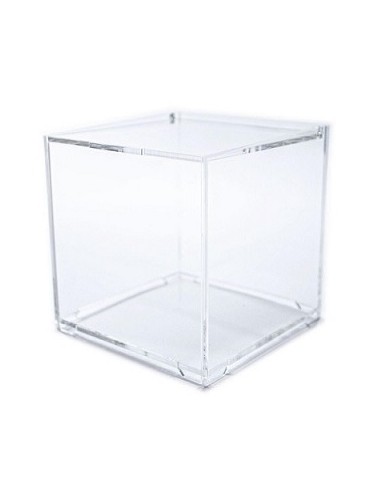 Porta Cápsulas em Cubo Acrílico