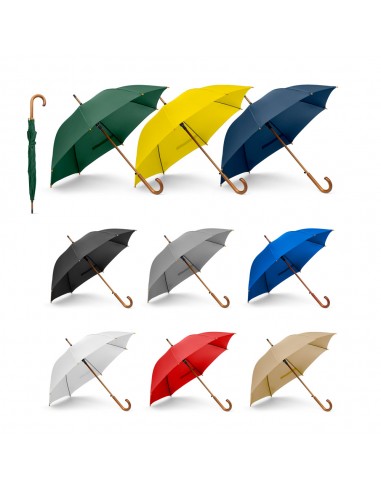 Guarda-chuva Com Haste Em Madeira