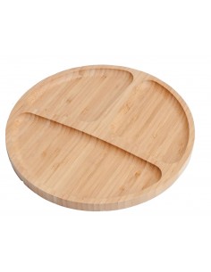 Petisqueira Redonda Em Bambu