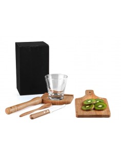 Kit Para Caipirinha Em Bambu
