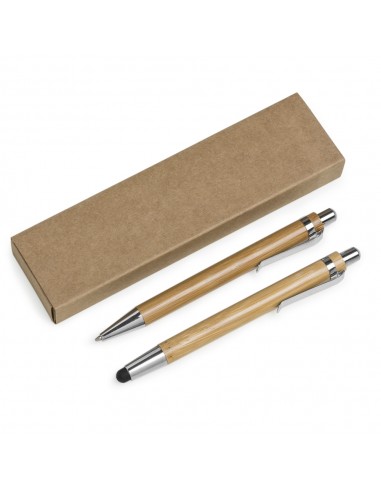 Kit Ecológico Caneta e Lapiseira Bambu