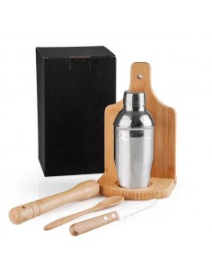 Kit Para Caipirinha Em Bambu