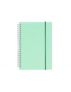 Caderno A5 Plástico