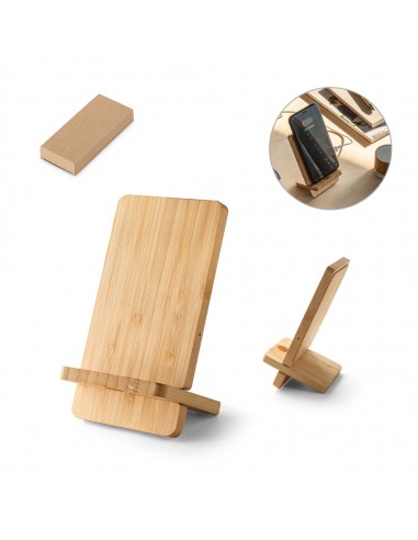 Carregador Portátil em Bambu