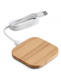 Carregador Wireless em Bambu