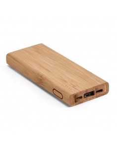 Bateria Portátil em Bambu
