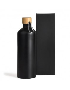 Garrafa Aluminio Preta 1 Litro