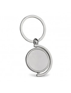 Chaveiro Giratório Em Metal